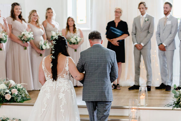 The Grand Hall of Empey Estates Wedding Venue