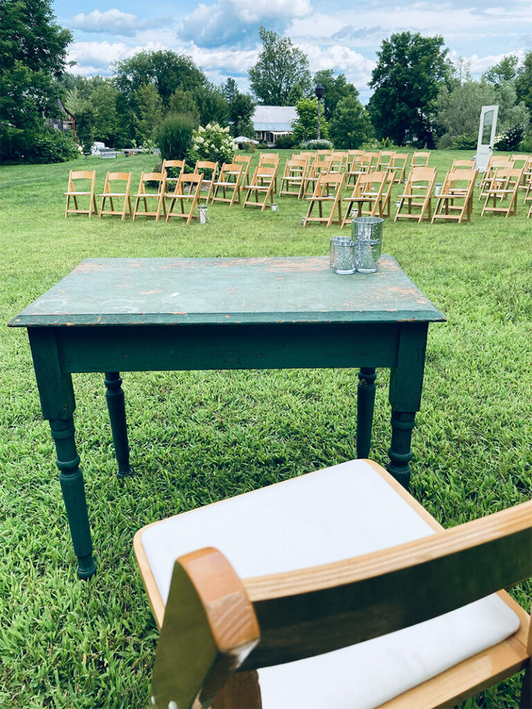 Signing Table Signing Table